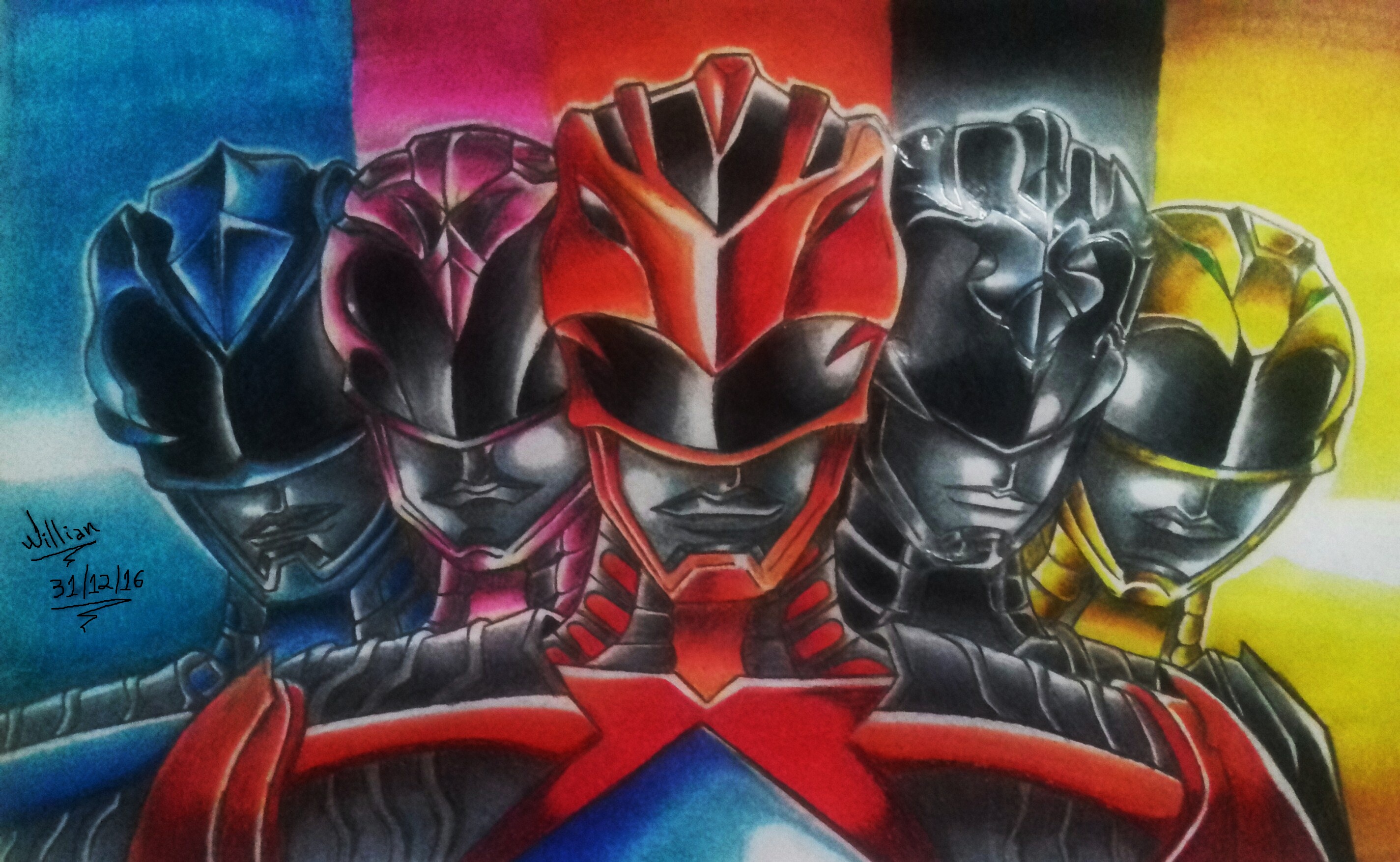 Power Rangers 2017 Deviantart Power Rangers The Movie (2017) by WillianVeloso on DeviantArt