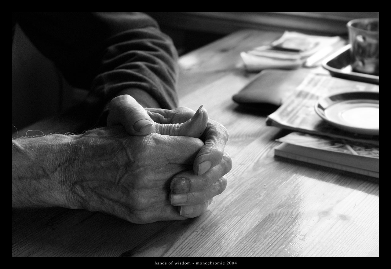 Hands of wisdom