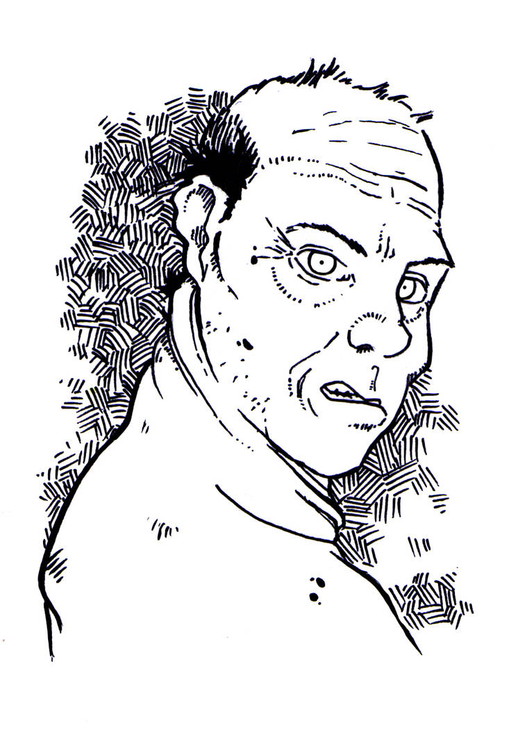 Distorted man by galdwin on DeviantArt