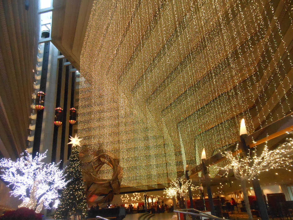 Embarcadero Hyatt Regency Lobby Christmas Redux
