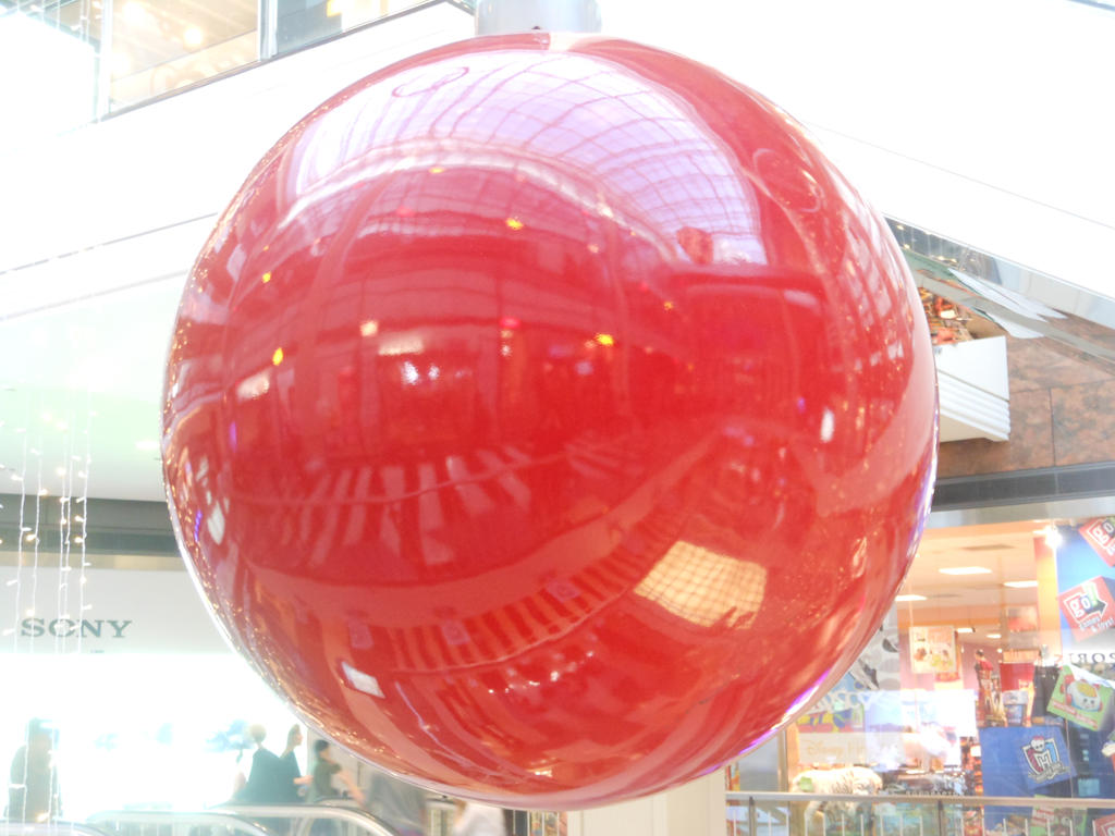 Giant Red Ornament