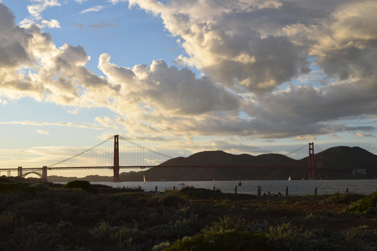 The Golden Gate At The End Of February