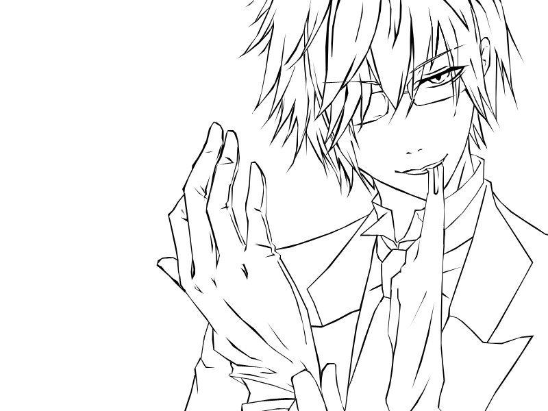 Shizuo Black Outline By CurseManga On DeviantArt shizuo-black-outline-by-cursemanga-on-deviantart