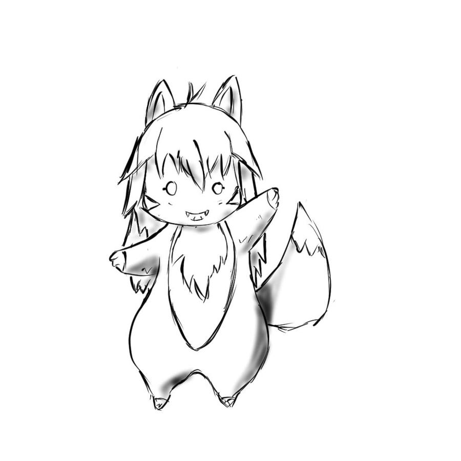 Wolf Girl Chibi