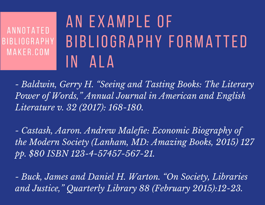 File Format Al ALA Format Sample by AnnotatedBibMaker on DeviantArt