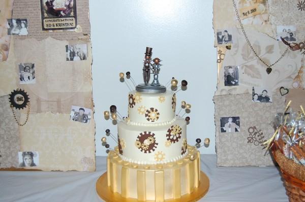 Steampunk Wedding Cake