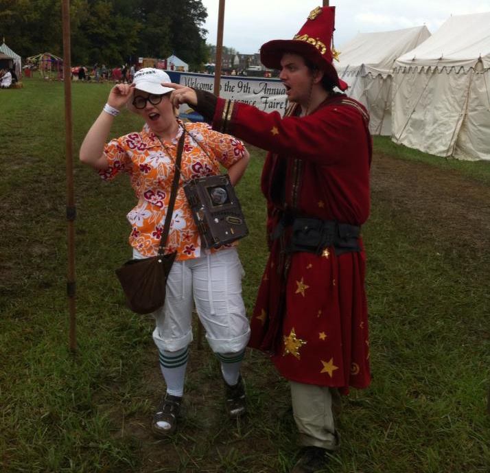 Rincewind and Twoflower - Discworld Cosplay by veririaa