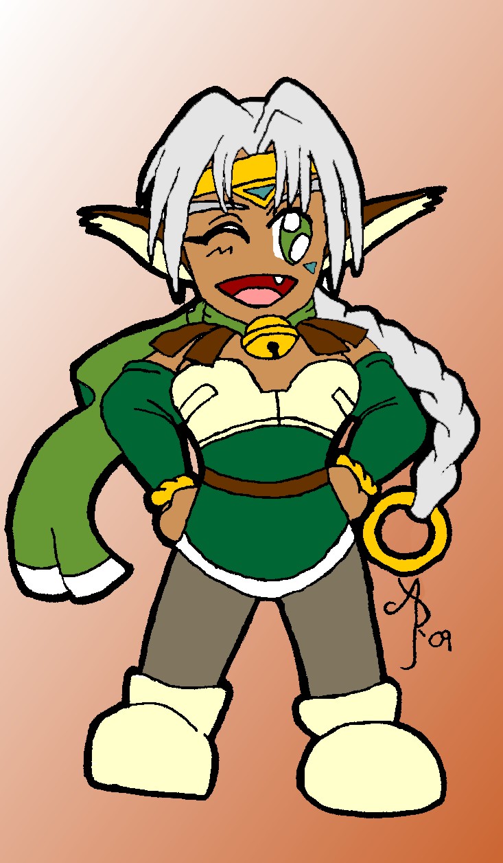 Chibi Art:  Aisha Clan-Clan