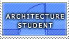 Architecture Student Stamp