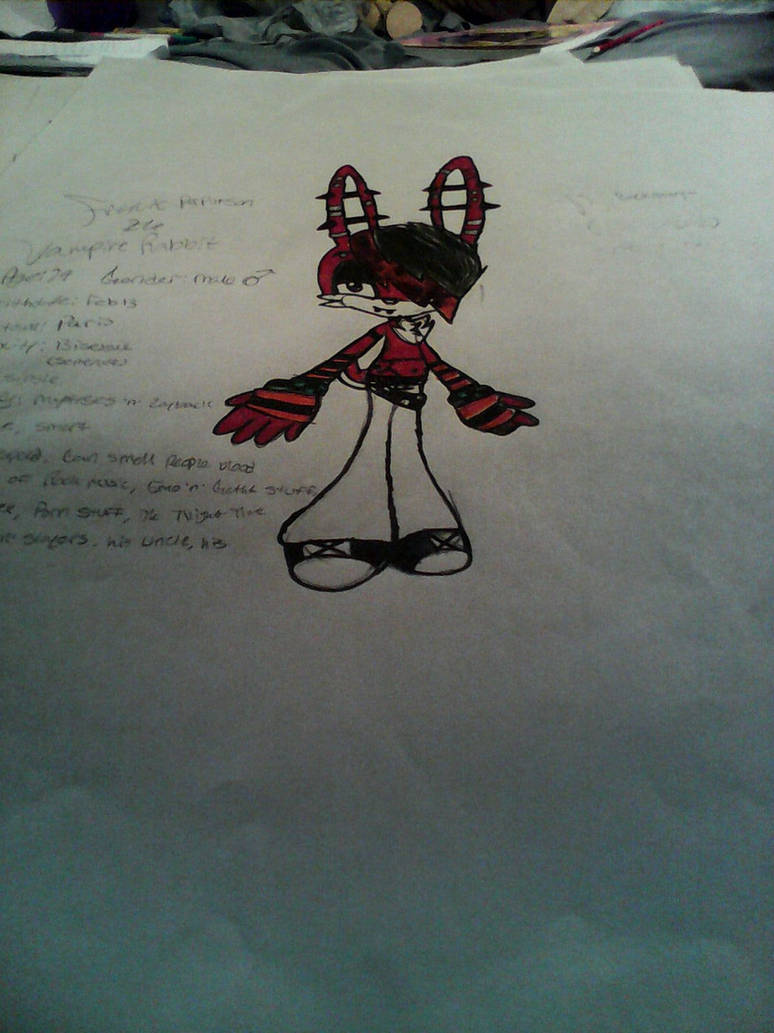 Vampire Rabbit Deviantart Frank the Vampire Rabbit by Dark-Moon-DUST on DeviantArt