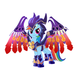 Summon Bahamut Rainbow Dash