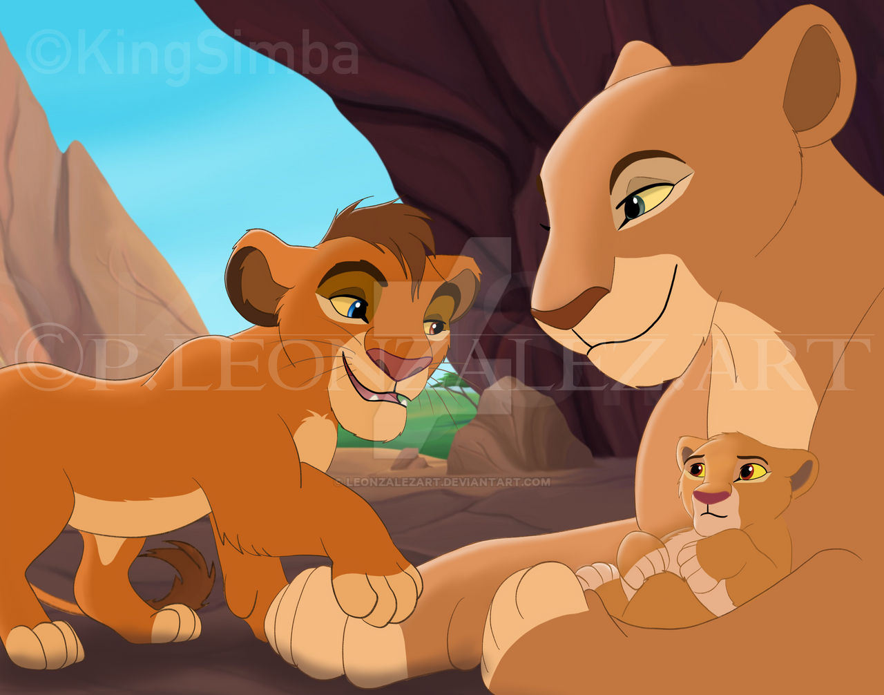 Kopa Meets Kopa meeting kiara by LeonzalezArt on DeviantArt