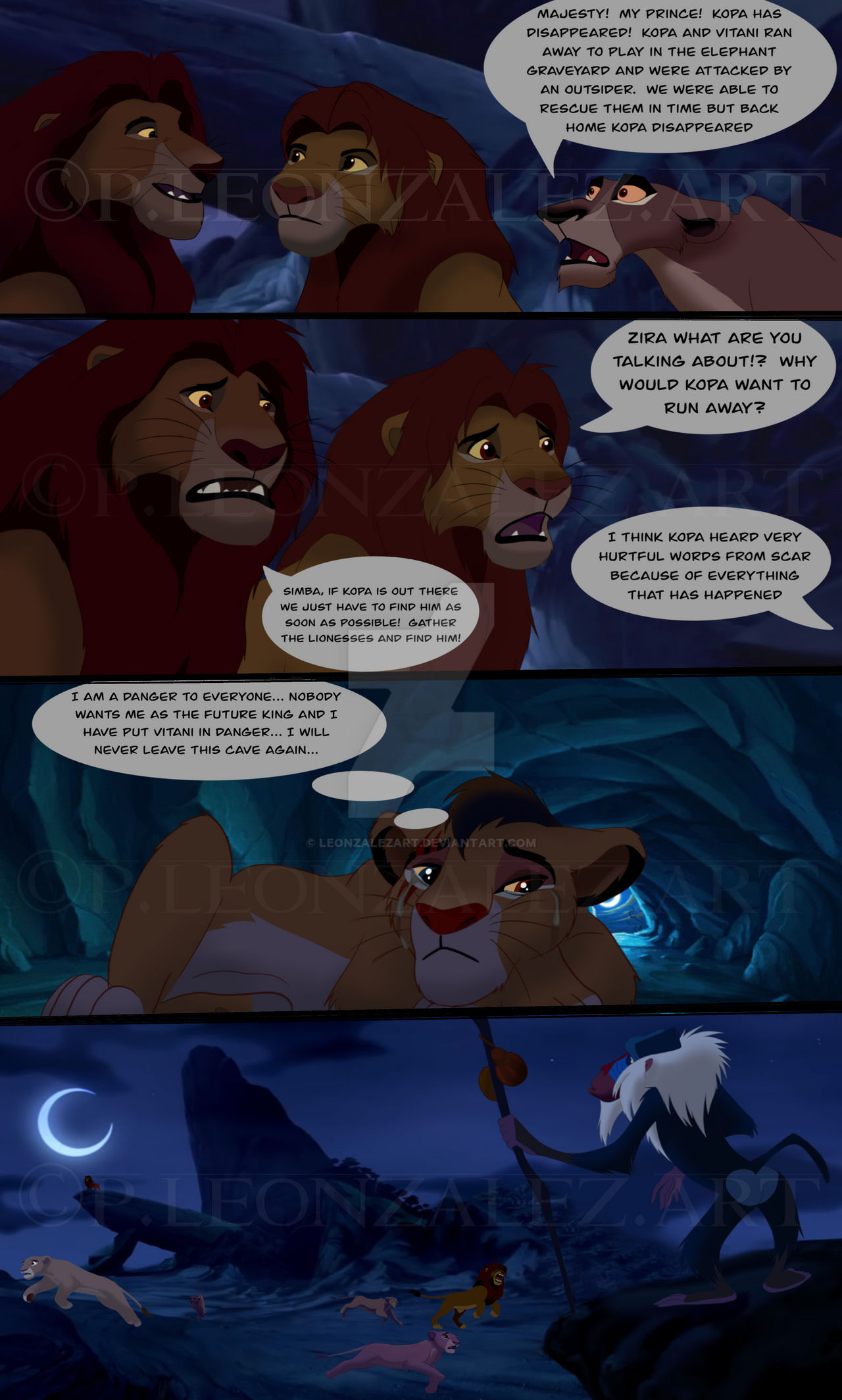 Kopa Scared Kopa s scar story part 9 by LeonzalezArt on DeviantArt