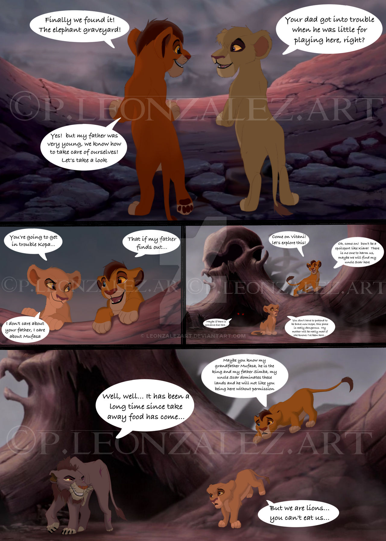 Kopa Scared Kopa s scar story part 1 by LeonzalezArt on DeviantArt