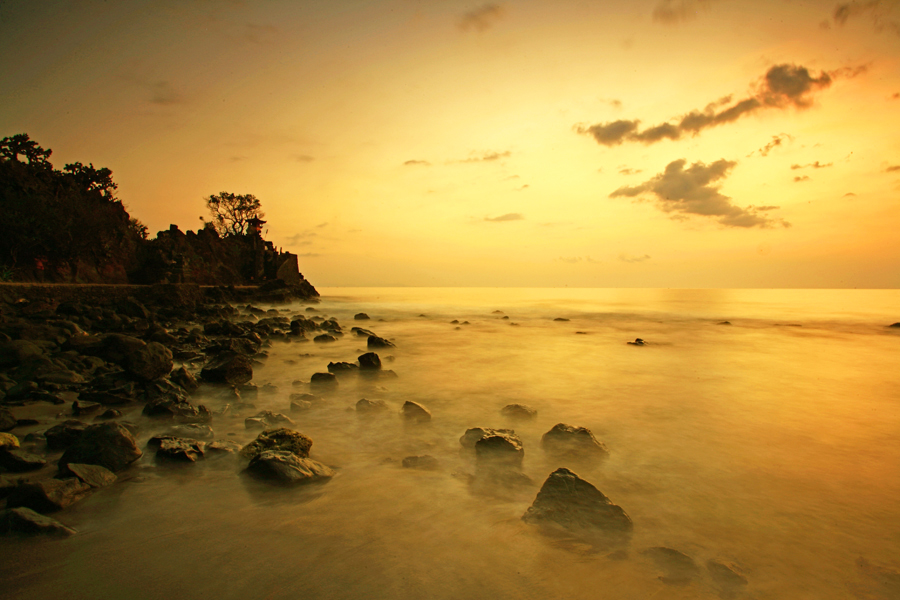 Golden Seascape