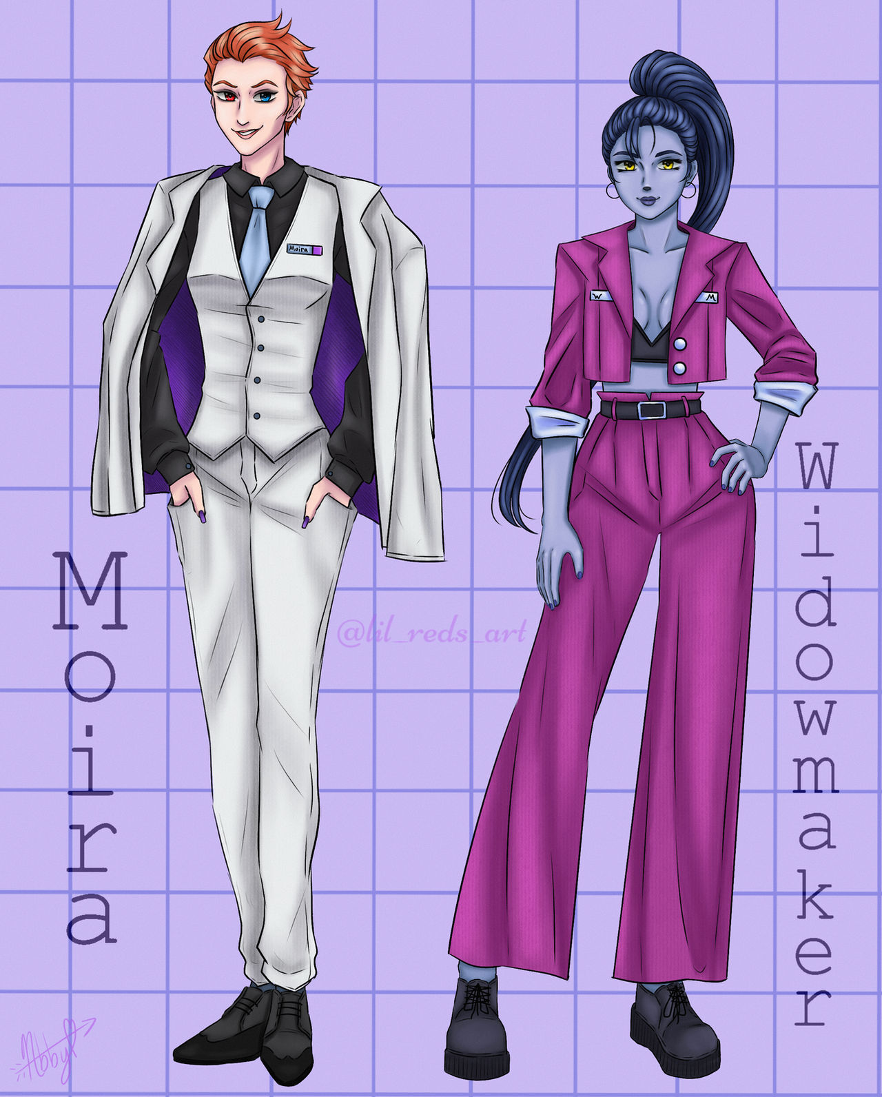 Lil R3ds Talon Gals In Suits by LiL-Reds-Art on DeviantArt