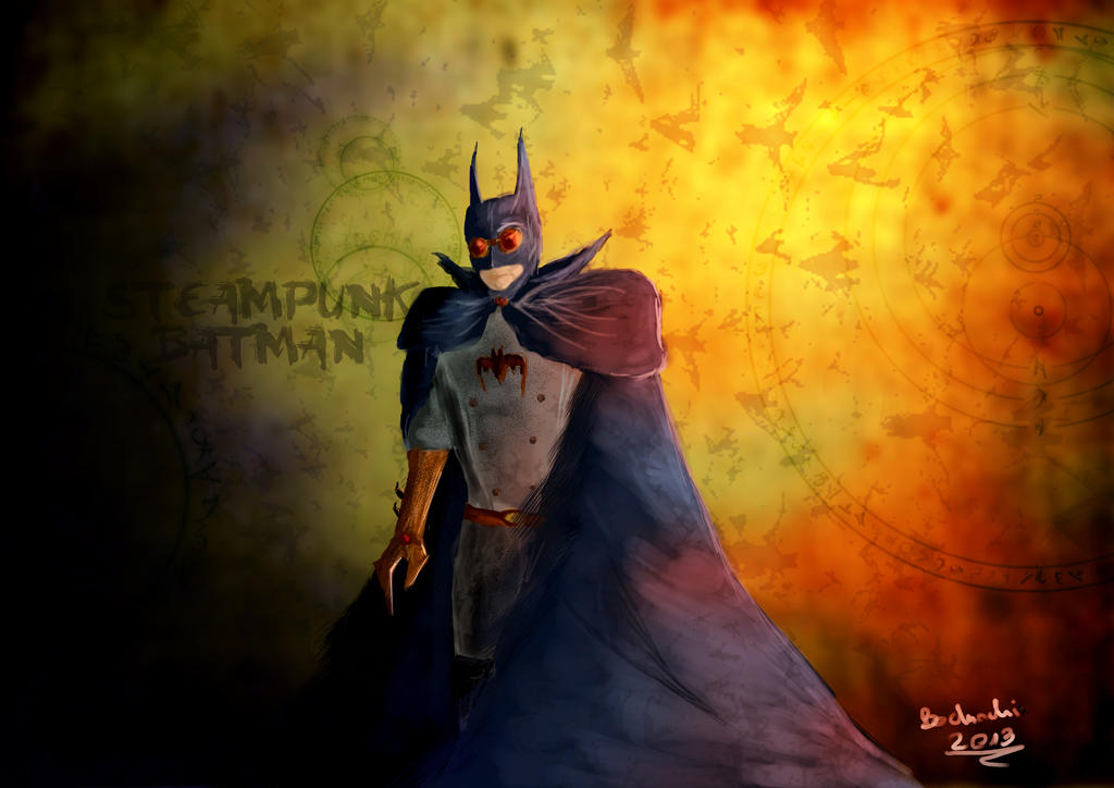 Steam Rip Batman Steampunk Batman by Vic55 on DeviantArt