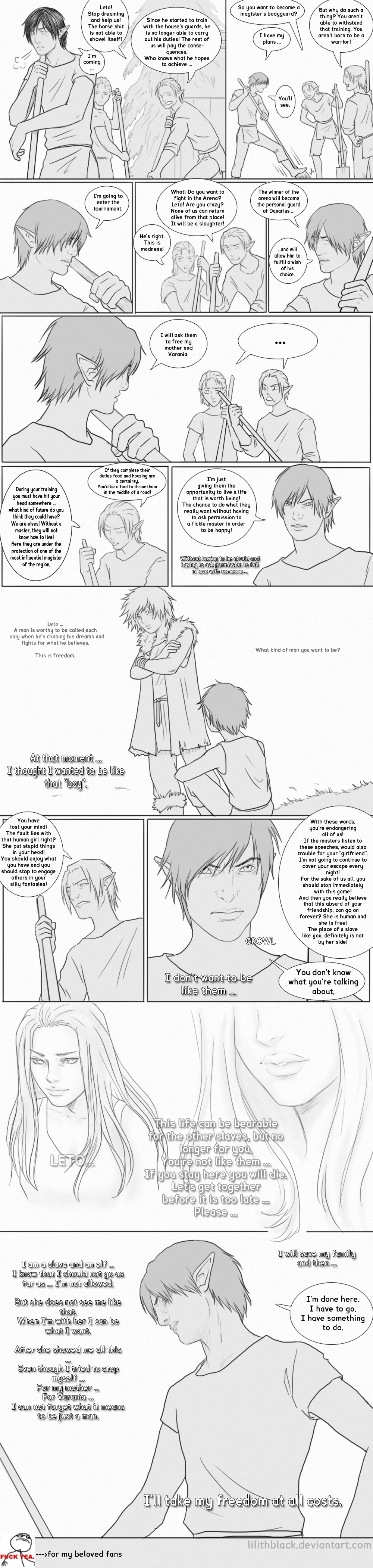 Fenris+Gwern (crazy Tevinter story just for fun) 8