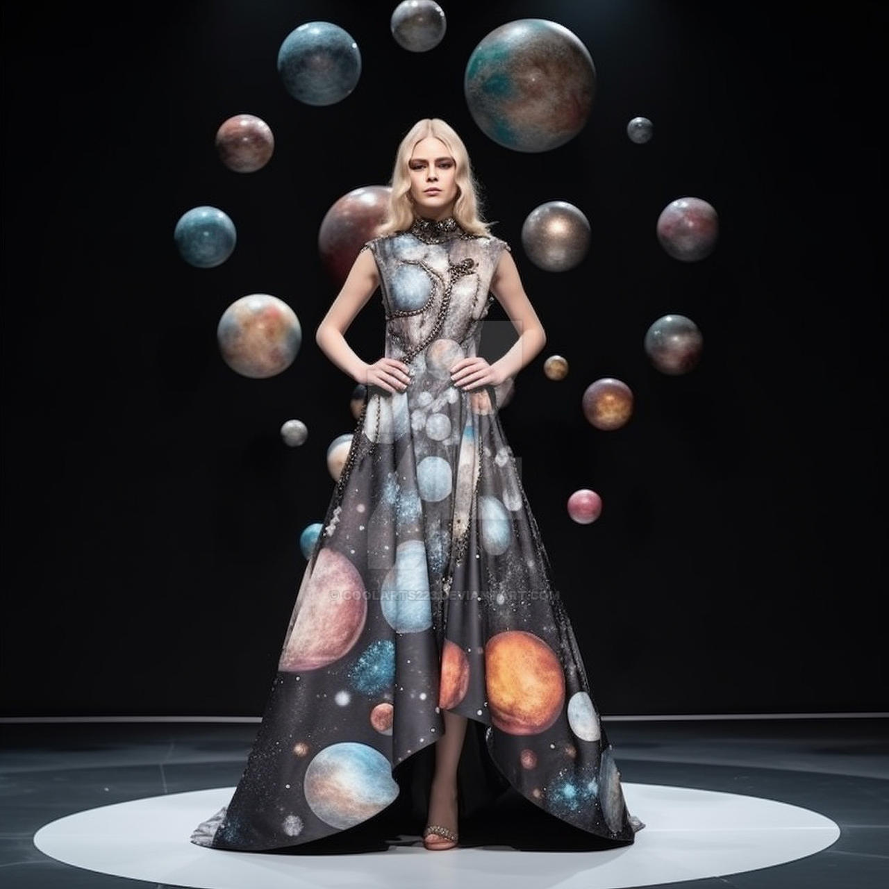 Supernova Style Dress in style of cosmic space by Coolarts223 on DeviantArt