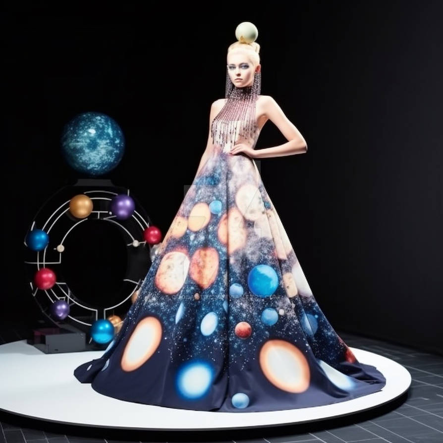 Dress in style of cosmic space by Coolarts223 on DeviantArt