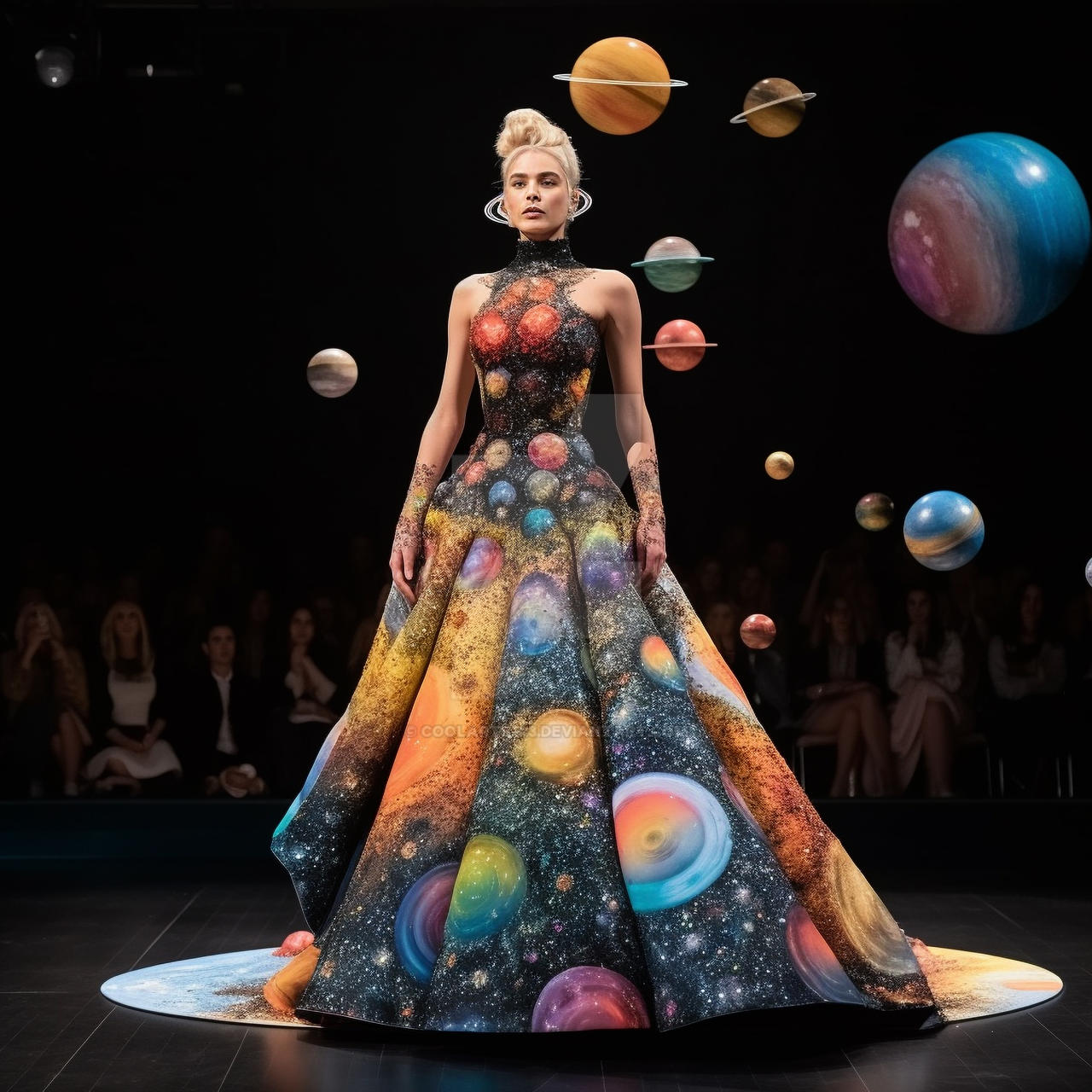 space dress Buy One Shoulder at Best Price in UAE and an attached star tulle skirt that features outer space patches. EraSpooky Women's Sexy Space Alien