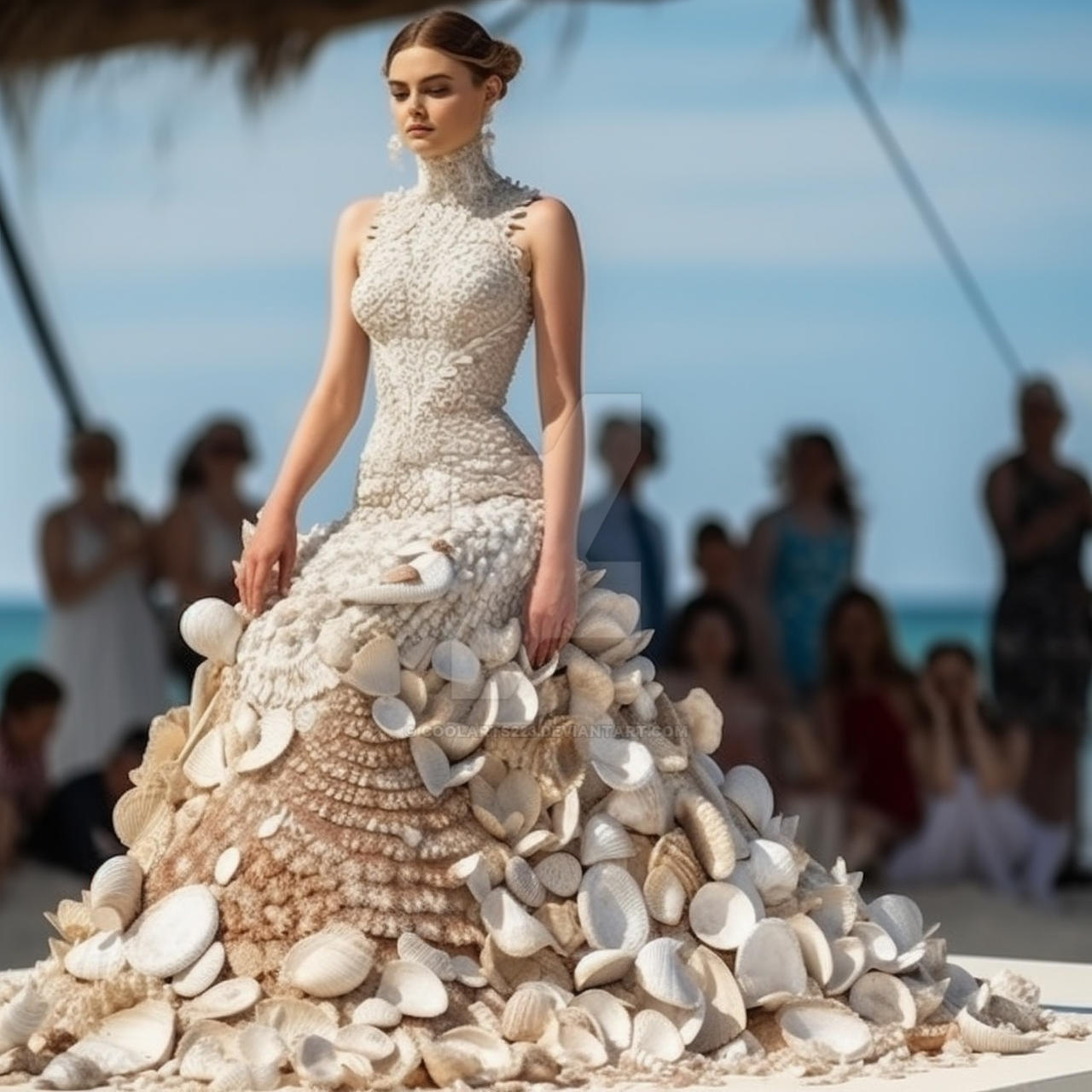 Shell Designvdress Dress in style of seashells by Coolarts223 on DeviantArt