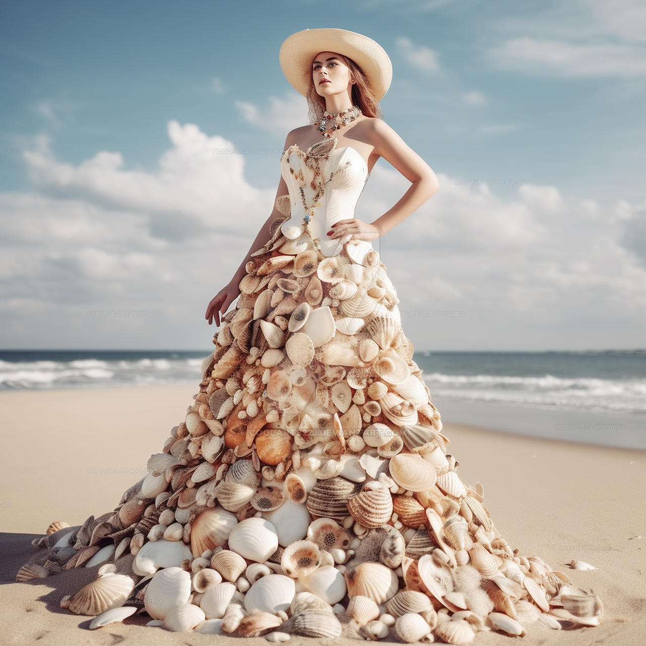 Dress in style of seashells by Coolarts223 on DeviantArt Dress in style of seashells by Coolarts223 on DeviantArt