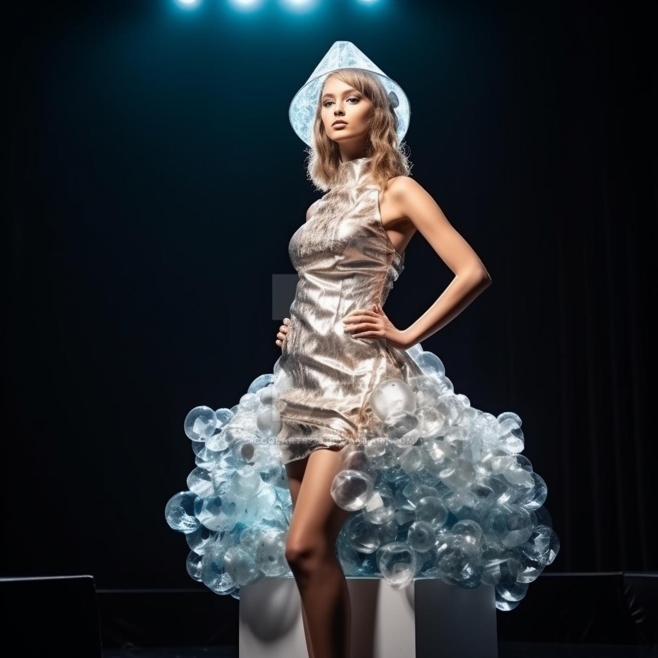 Dress made of plastic by Coolarts223 on DeviantArt Dress made of plastic by Coolarts223 on DeviantArt