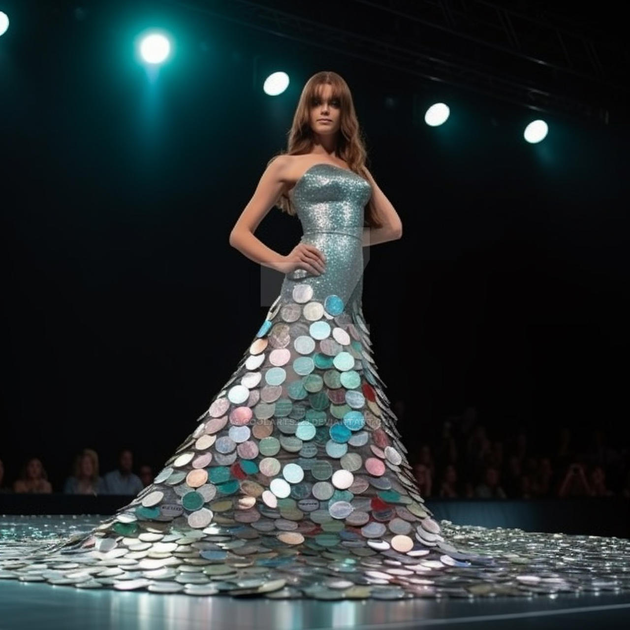 cd dress design Dress made of cd disks by Coolarts223 on DeviantArt