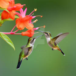 Photography of hummingbirds
