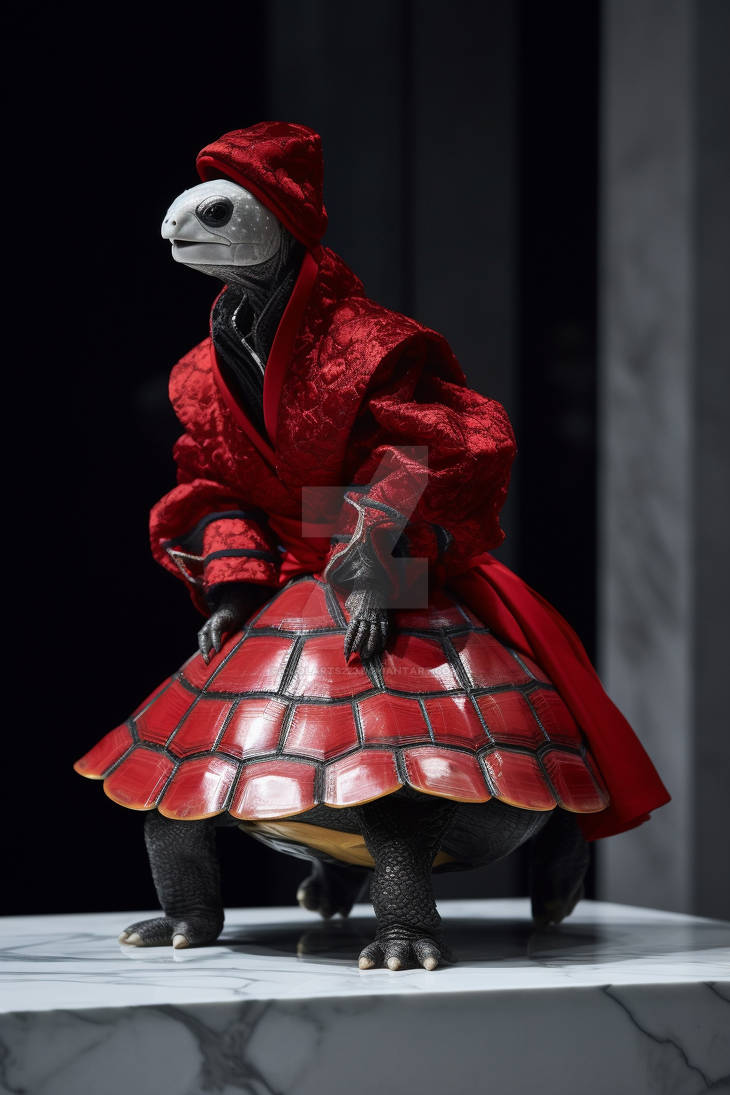 Dead Moda Moda Turtle Stylish turtle. Fashion show by Coolarts223 on DeviantArt