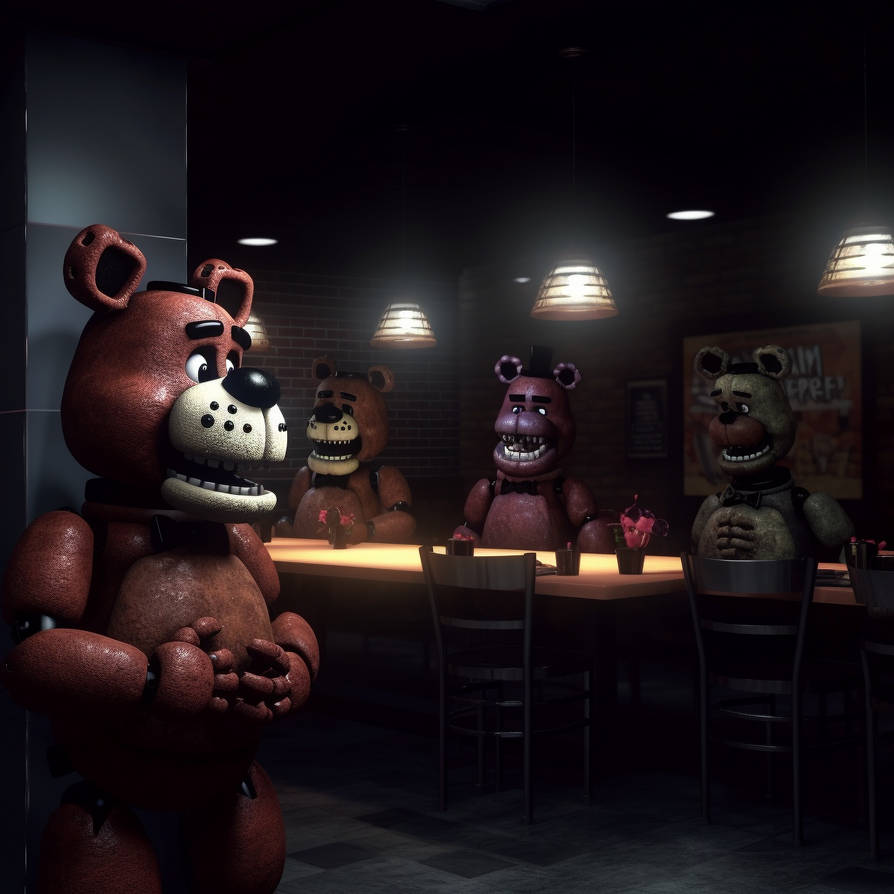 Five nights at Freddy's. Animatronics by Coolarts223 on DeviantArt