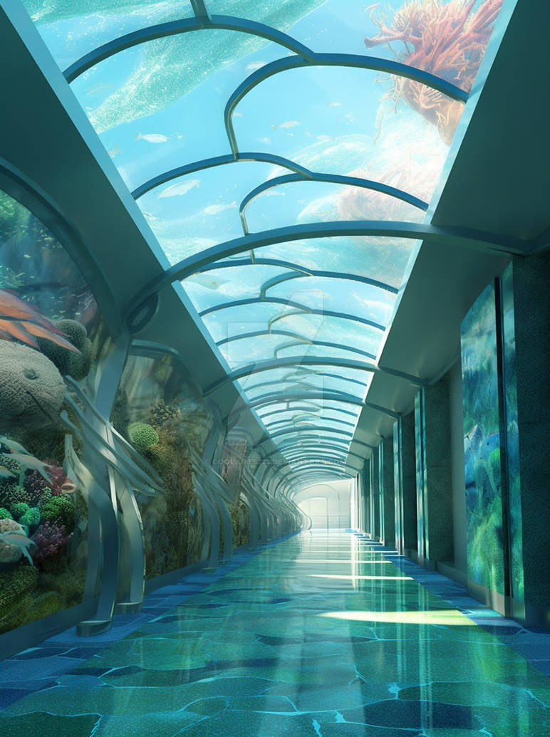 Colourful abstract place with glass reflection by Coolarts223 on DeviantArt
