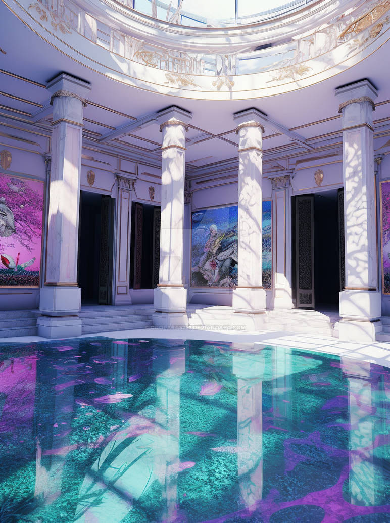Abstracted Place Colourful abstract place with glass reflection by Coolarts223 on DeviantArt