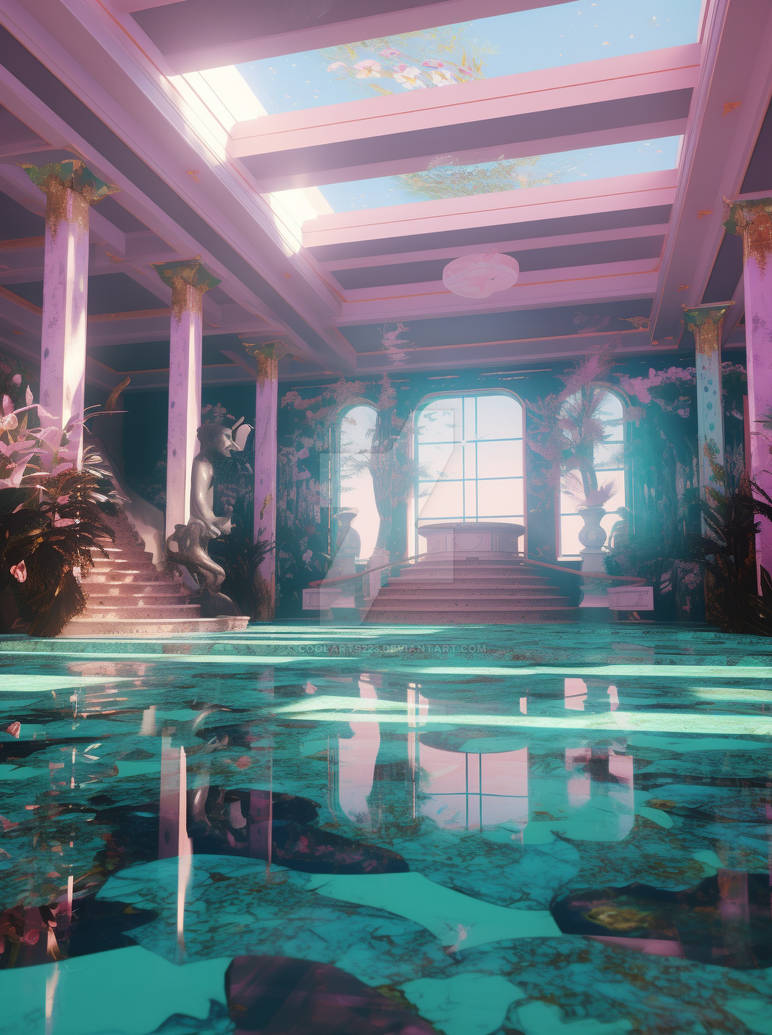Abstracted Place Colourful abstract place with glass reflection by Coolarts223 on DeviantArt
