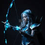 Ashe from league of legends. Cosplay