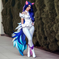 Ahri from league of legends. Cosplay