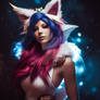 Ahri from league of legends. Cosplay