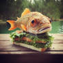 King fish sandwich