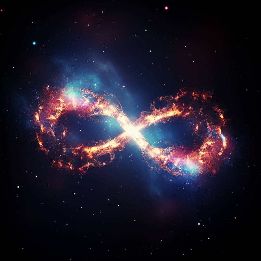 Nebula Infinity sign. Photography with telescope by Coolarts223 on ...