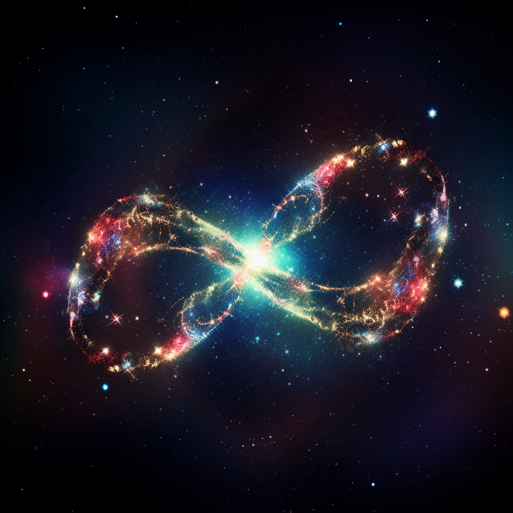 Nebula Infinity sign. Photography with telescope by Coolarts223 on ...