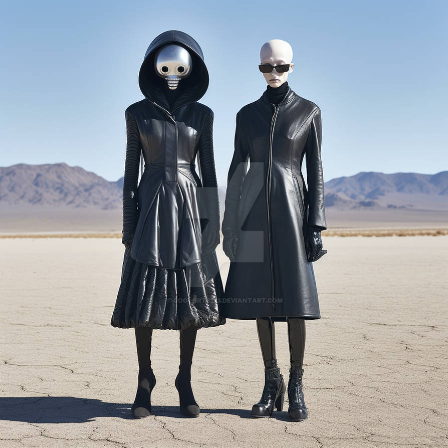Alien couple in fashion clothes, on another planet by Coolarts223 on ...