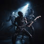 Rock concert by Xenomorph Alien band