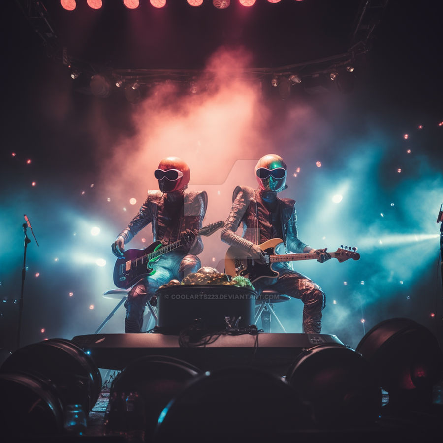 Rock concert by alien band by Coolarts223 on DeviantArt