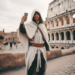 Ezio Auditore from Assassin's creed. Cosplay by Coolarts223