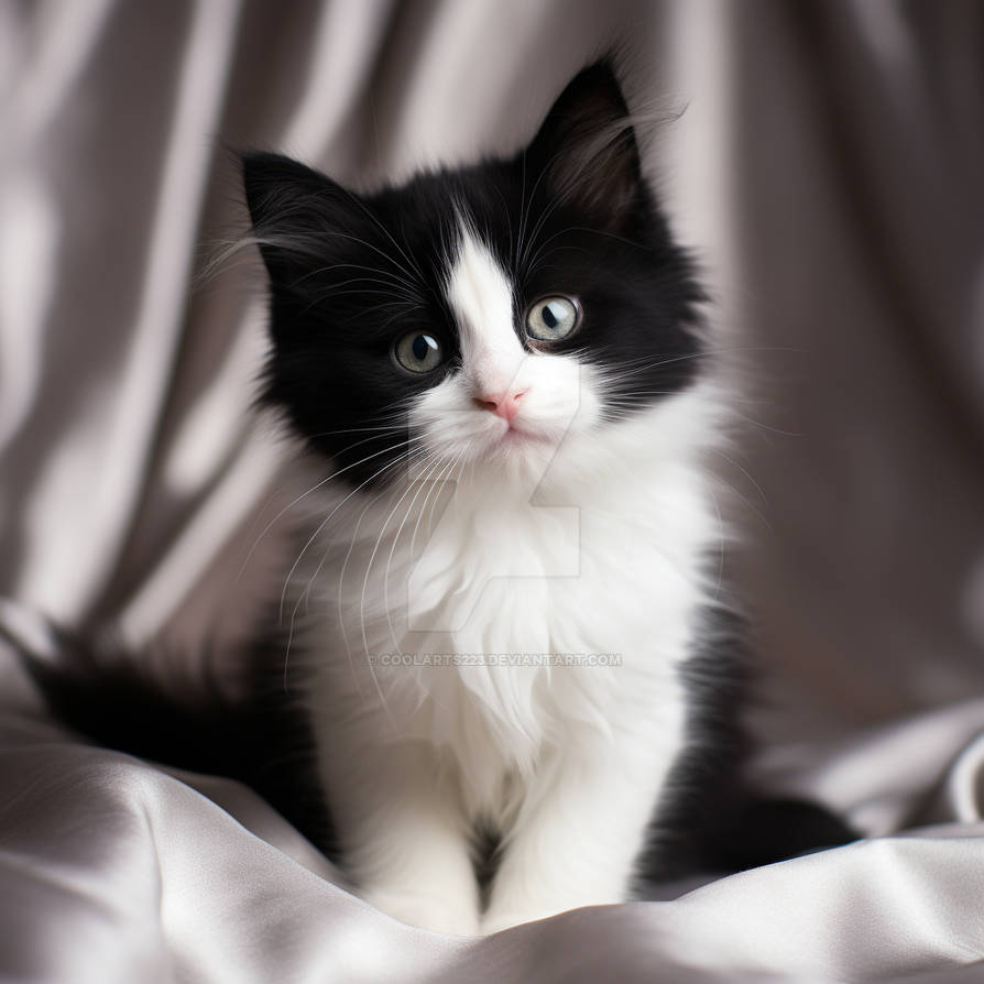 Black And White Kitten Pictures black-and-white-kitten-pictures