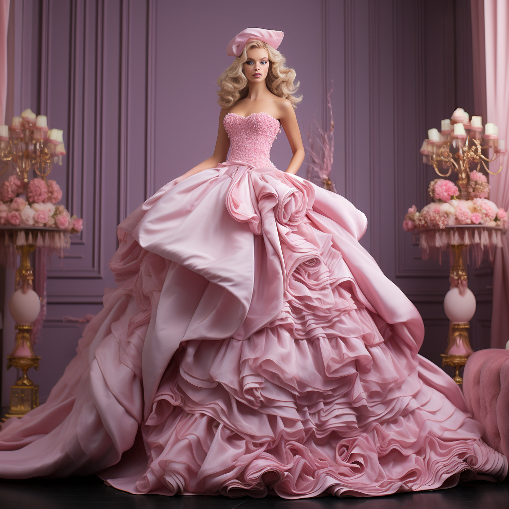 Big online barbie dress