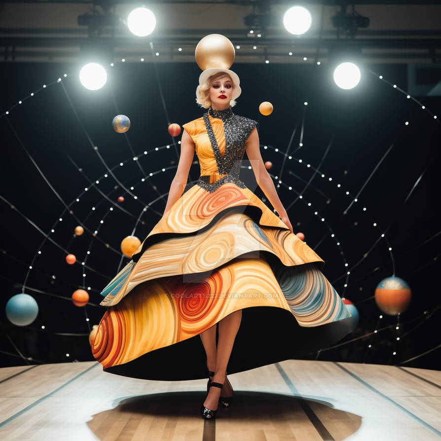 Solar Outfits Woman In Outfit In Style Of Solar System by Coolarts223 on DeviantArt