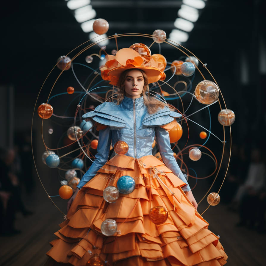 Solar Outfits Woman In Outfit In Style Of Solar System by Coolarts223 on DeviantArt