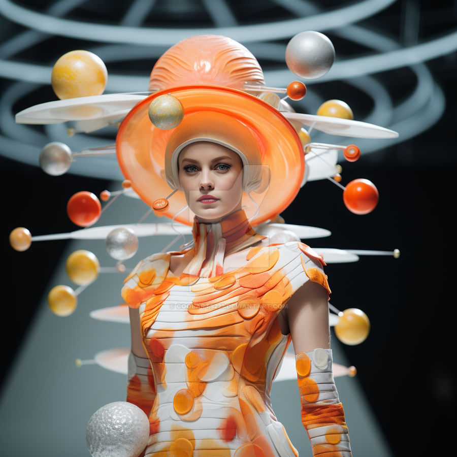 Solar Outfits Woman In Outfit In Style Of Solar System by Coolarts223 on DeviantArt